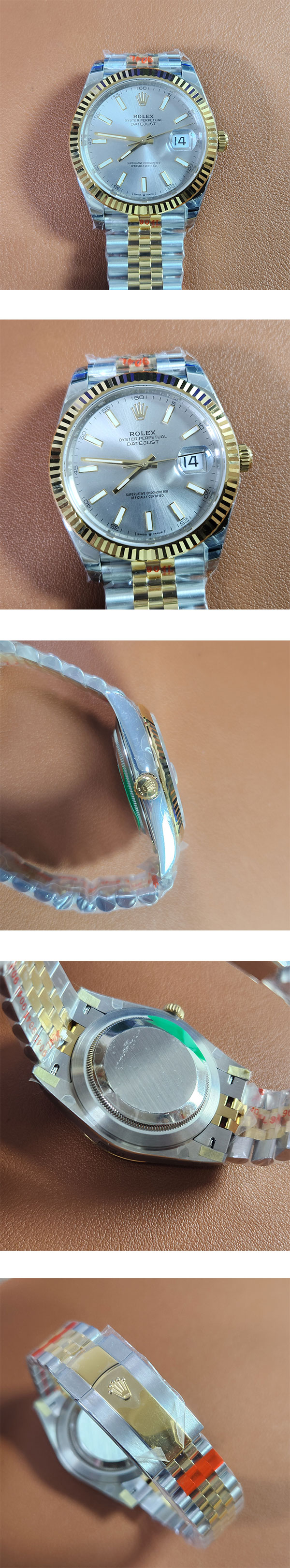 【XTメーカー製】日本人気ロレックスコピー時計 M126333-0002 デイトジャスト 41mm シルバー